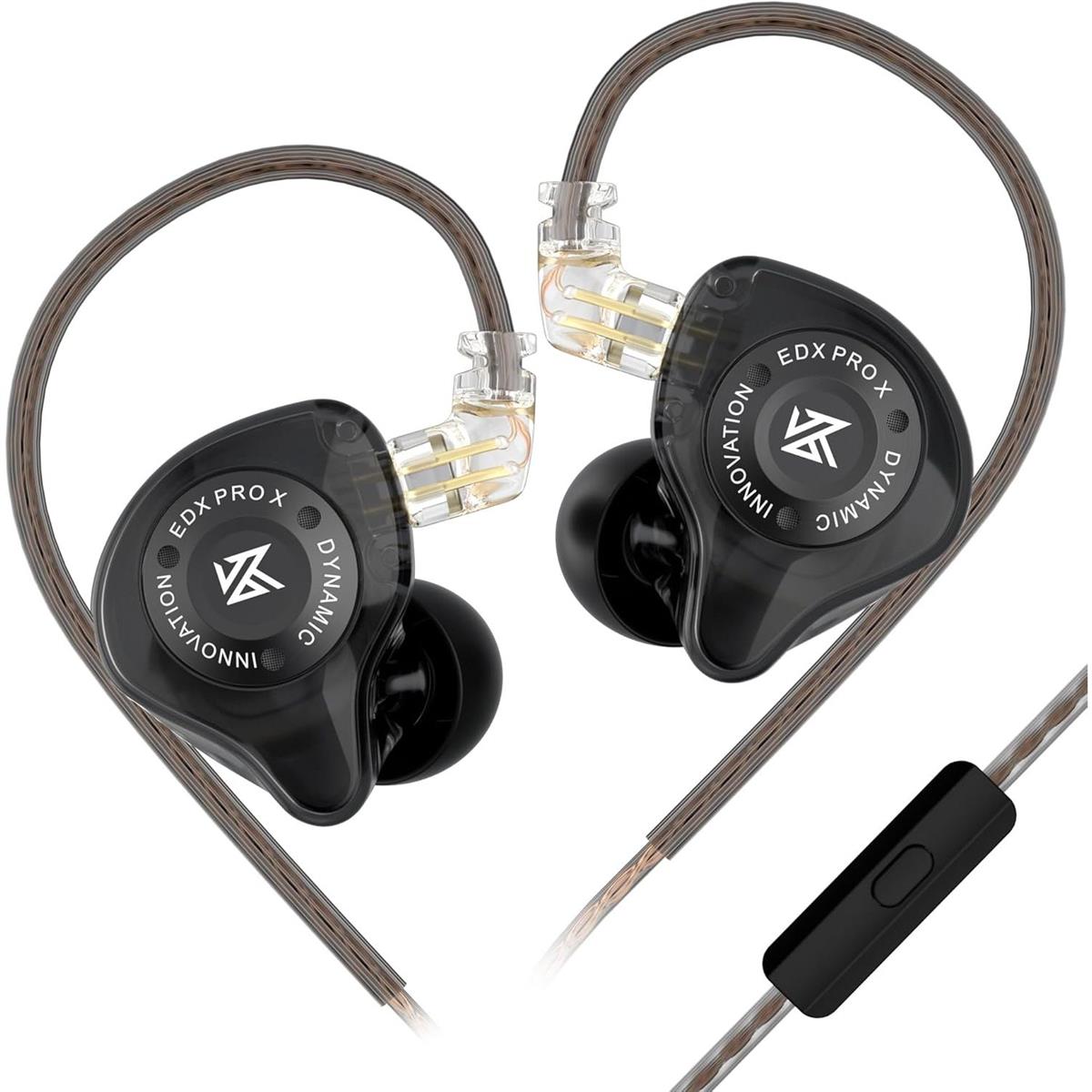KZ EDX PRO X DETACHABLE IN EAR MONITORS/EARPHONES (With Mic)