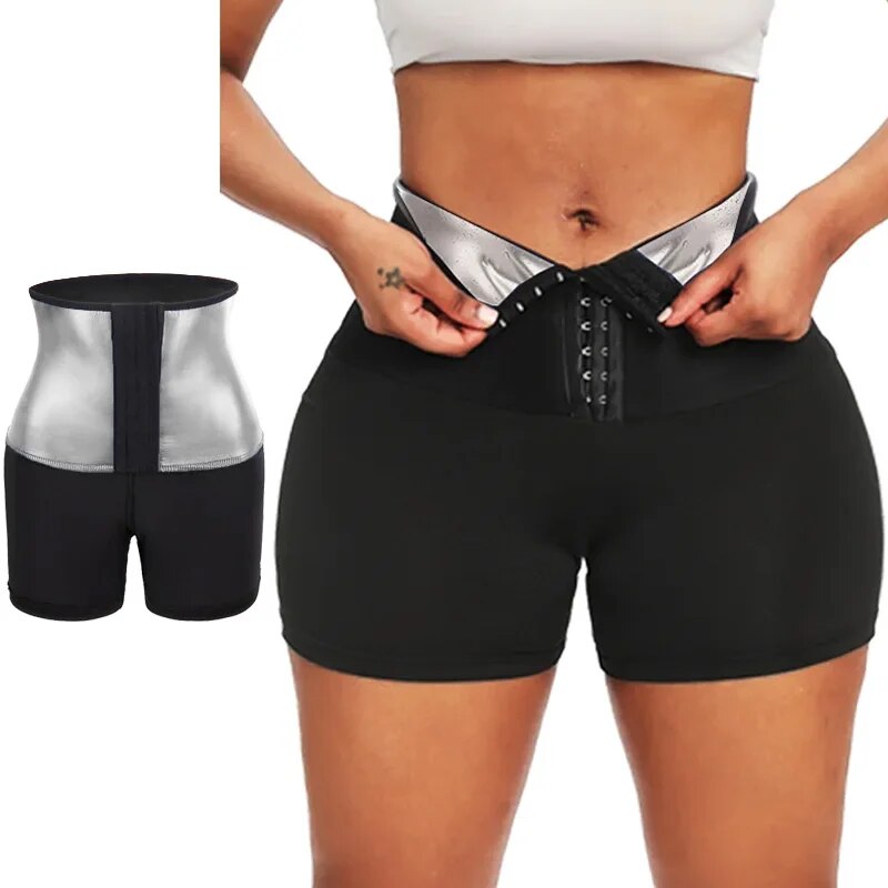 Women Leggings Body Shaper Pants Hot Sweat Sauna Pant Shapewear Tummy Control Slimming Shorts Gym Fitness Weight Loss