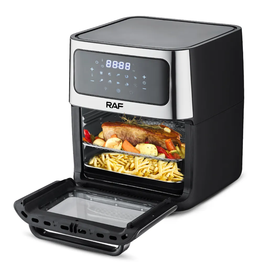 RAF R.5293 12L Air Fryer Oven 1800W | Digital Touch Control | Oil-Free Healthy Cooking | Multi-Function