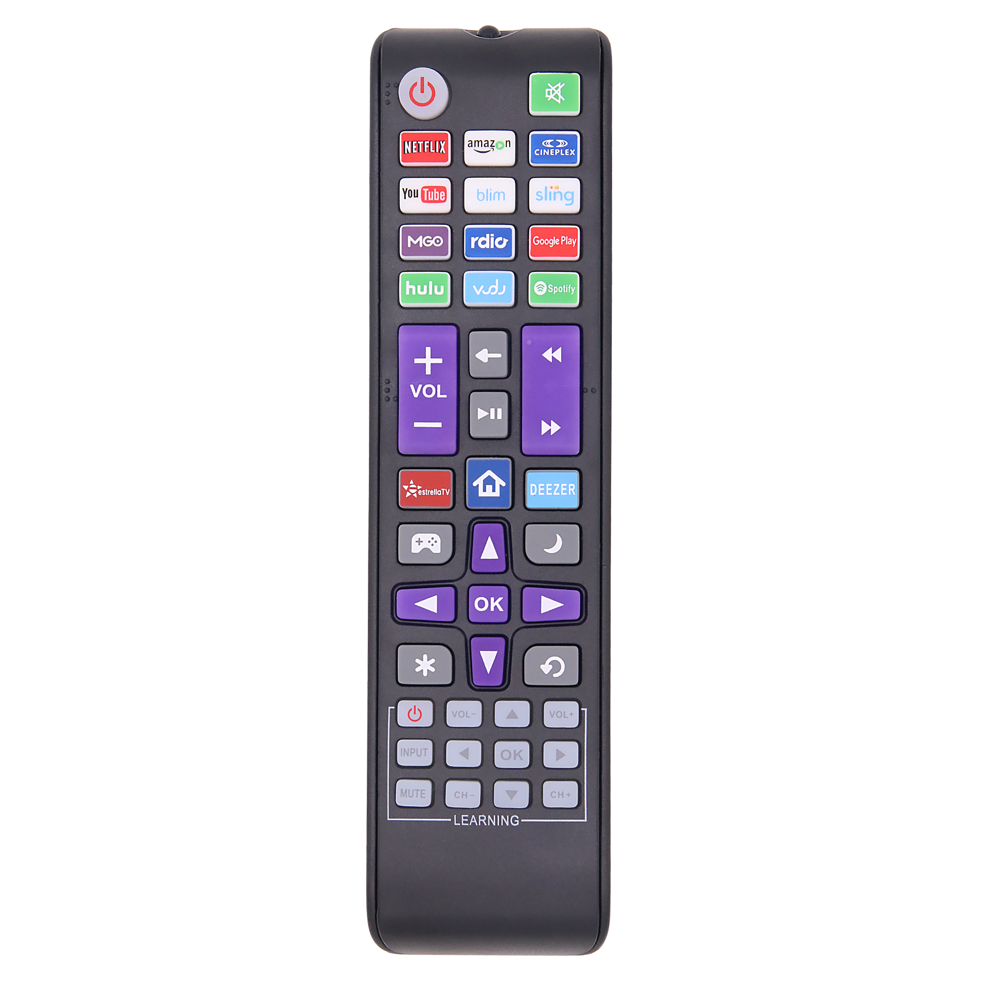 New Replacement Universal Remote Control for Roku TV, Compatible for Roku/ Roku/Onn Roku/ Roku/Element Roku/Phil
