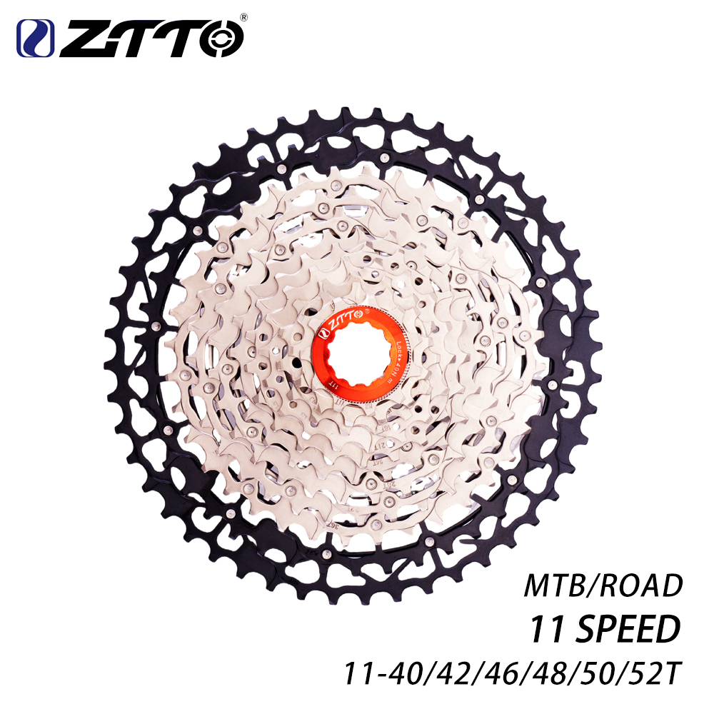 ZTTO MTB Road Bike 11 Speed 52T SL Cassette 11s 11-40T 42T 46T 48T 50T 52 HG cassette 11S 50T Sprocket Steel ULT 11v HG K7