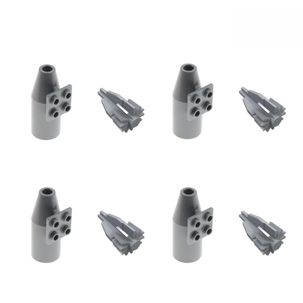 MOC Technical Part Engine Fan Blade Propeller Aeroengine Building Blocks Educational Toy for kids 4869 4868b Fit Legoeds Bricks