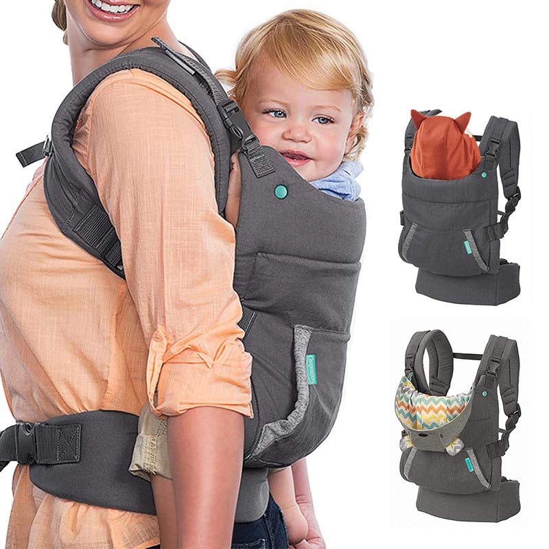 Baby Carrier Multi-Functional Front-Carry Outing Simple Dual-Shoulder Baby Carrier Portable Waist Belt
