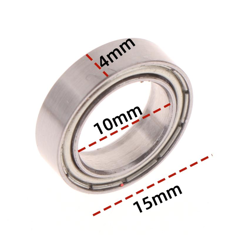 10 PCS High Quality 10x15x4mm 6700ZZ 2RS Miniature Deep Groove Ball Bearings Inner Bore 10mm Bearing Parts