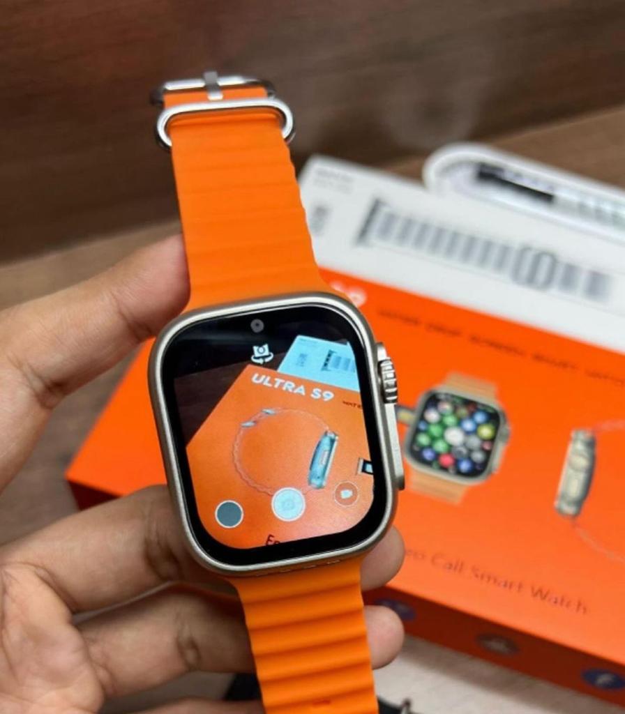 S9 Ultra Smart Watch with Dual Camera and SIM support - a complete 4G/5G-enabled on your wrist! Enjoy smooth video calls, internet browsing, and app access directly from your watch without needing a phone