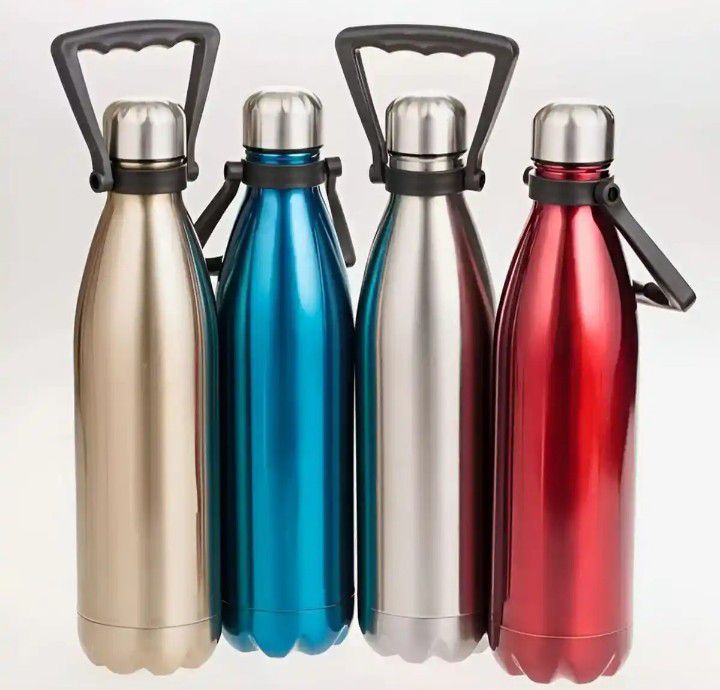 Electromax 1000ML Stainless Steel Metal Vacuum Bottle