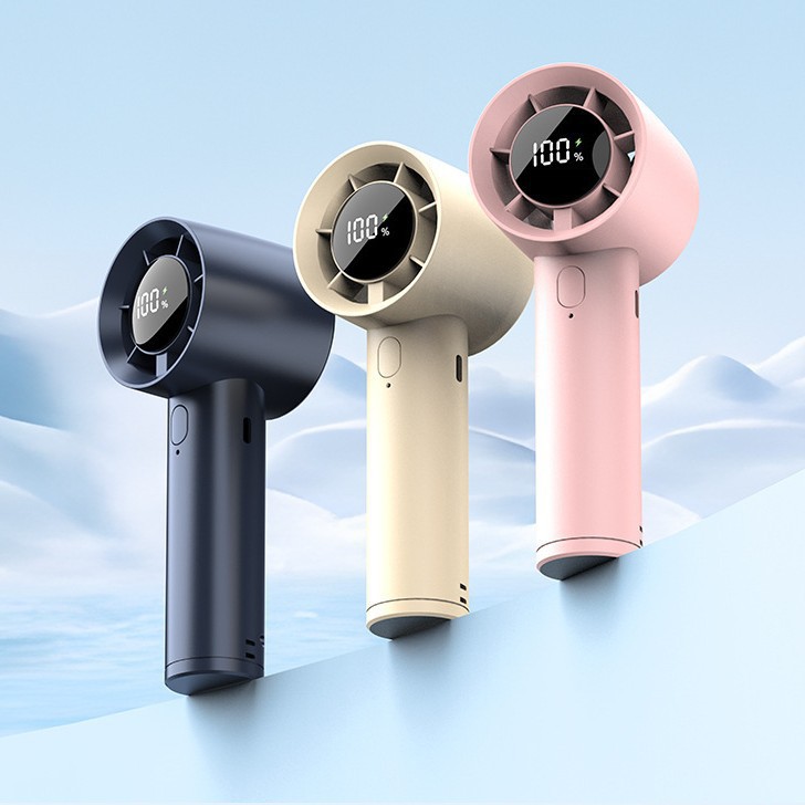 New USB rechargeable mini fan, silent, suitable for students in class, electric fan, small fan, handheld fan, tabletop