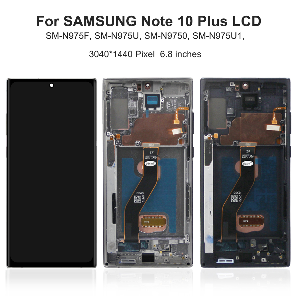 HOT Note 10 Plus For Samsung 6.8''For Note10+ N975F N975 N975W LCD Display Touch Screen Digitizer Assembly Replacement