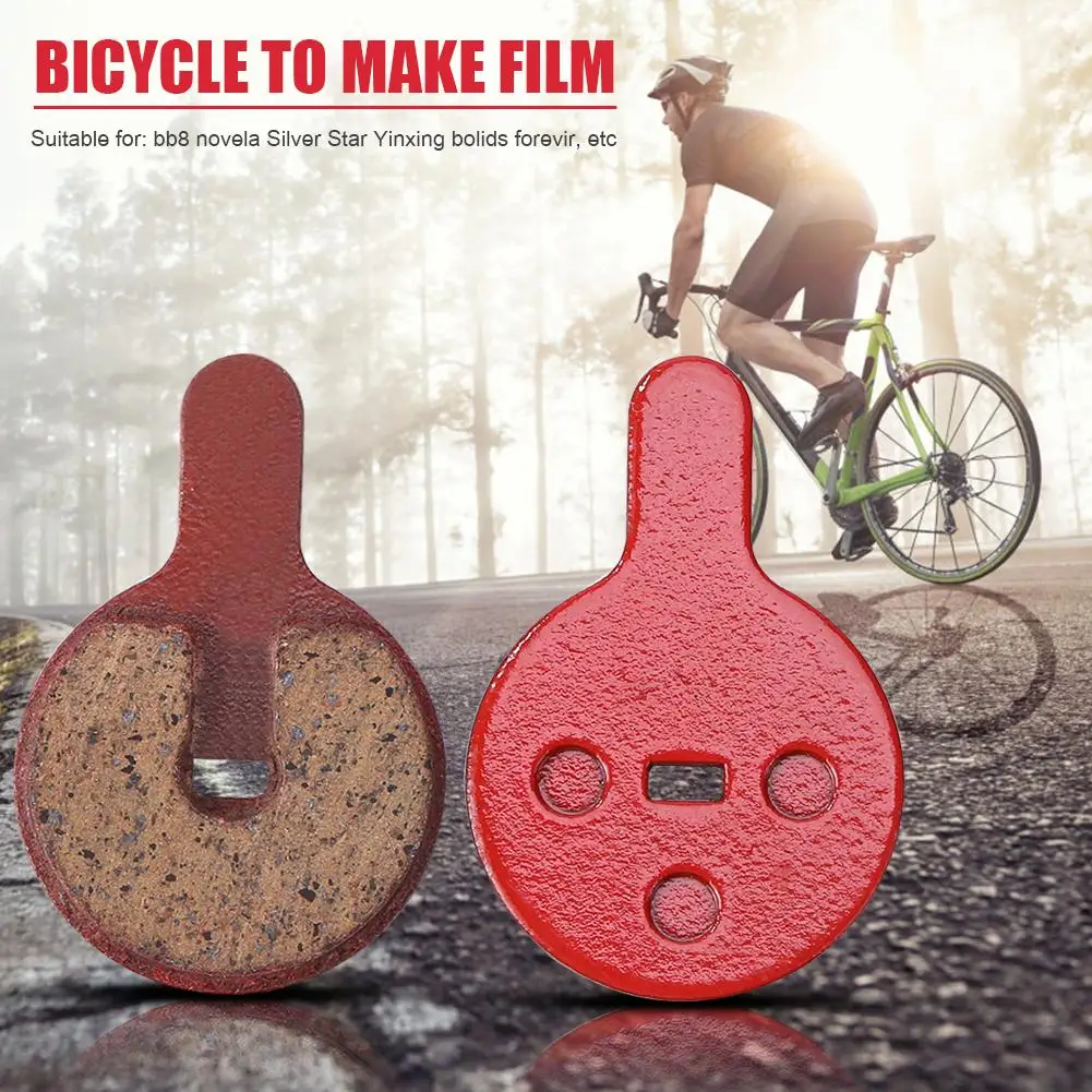 Bike Brake Pad Organic Resin MTB Mountain Cycling Bike Bicycle Disc Brake Pads Electric Scooter for Replacement