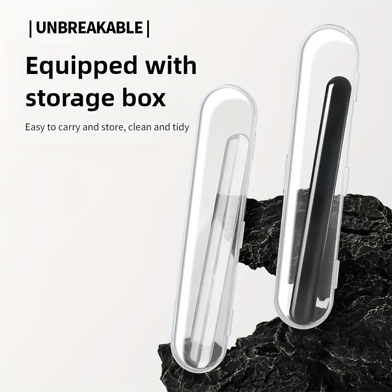 Nano-glass File Polished Strip Nail File Box Transparent Manicure Trim Strip Manicure Nail Art Tools Salon Tools Gifts