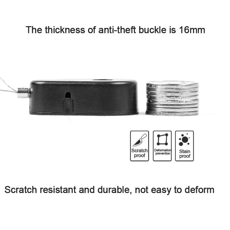 Multifunctional Automatic Door Closer Anti Theft Retractable Cable Pull B