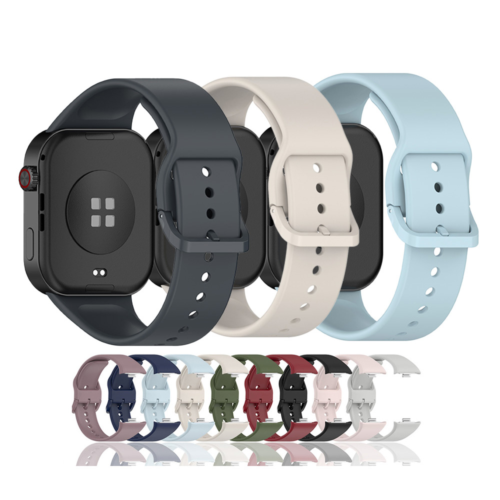 Silicone Strap for Redmi Watch 6 Official Band Replacement for Redmi Watch 4 5 Sport Bracelet Mi Band9 Pro 8Pro band Accessorie