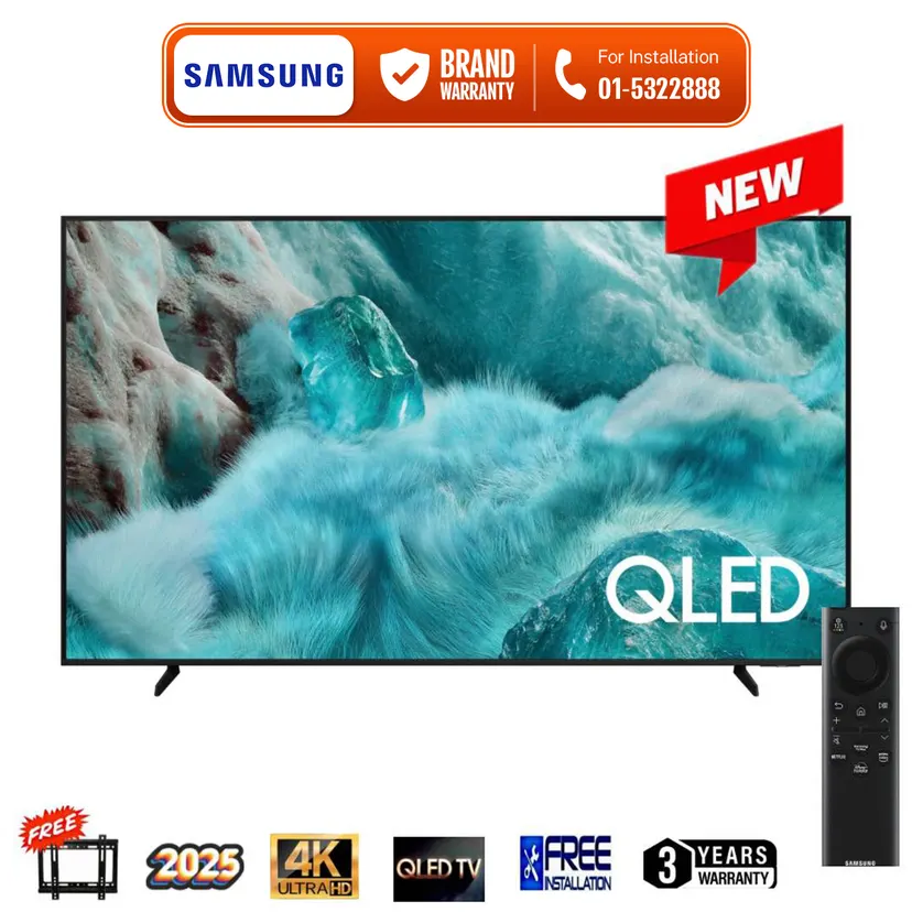SAMSUNG 75 inch QLED 4K UHD Vision AI Smart LED Tv QA75Q7F