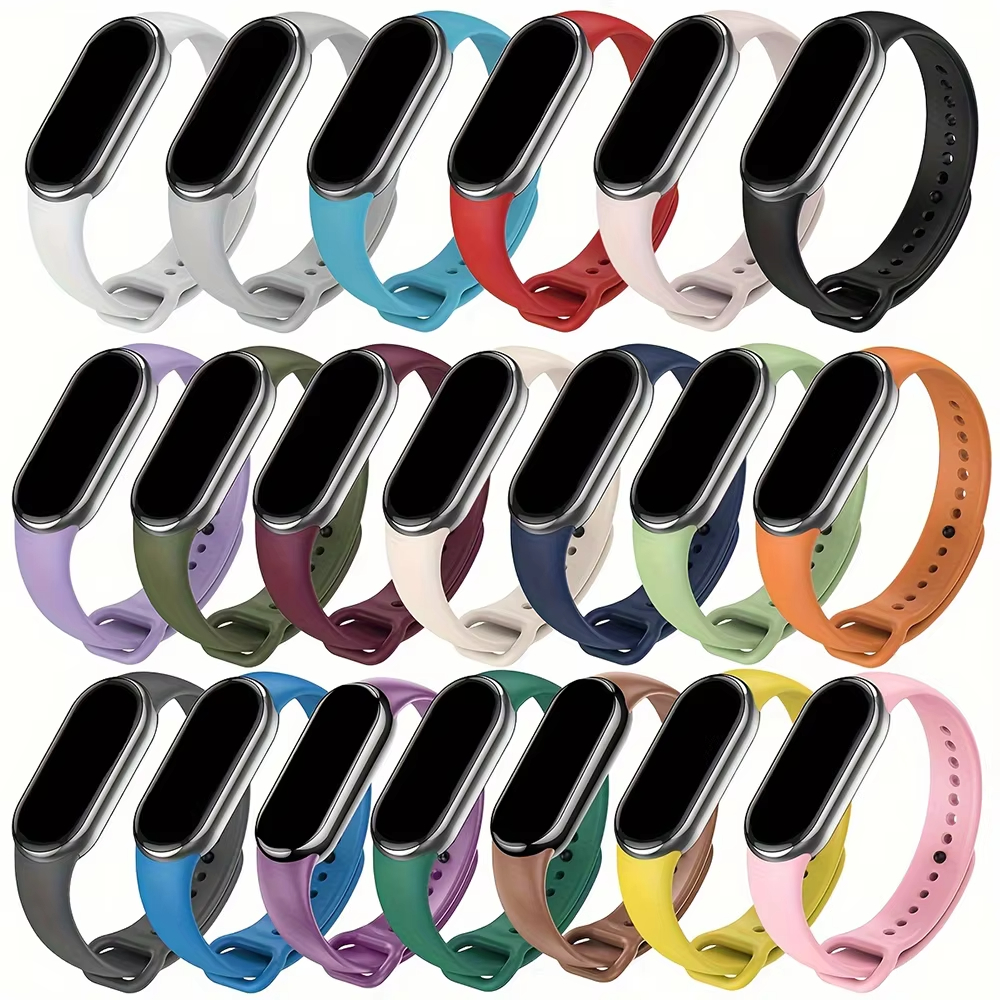 Soft Silicone Watch Strap for Xiaomi Mi Band 8 9 NFC Smartwatch Replacement belt Sport Bracelet correa Mi Band 8/9 Accessories