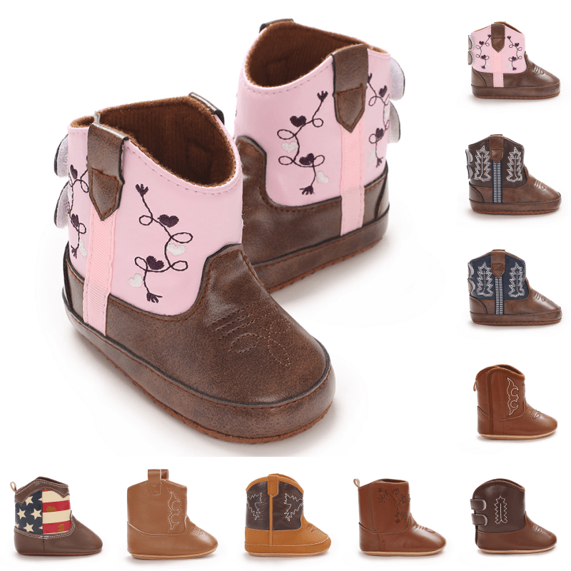 0-18M Fashion Baby Shoes Winter New Soft PU Snow Boots High quality Cotton Baby Boots Anti slip Comfortable Sneakers