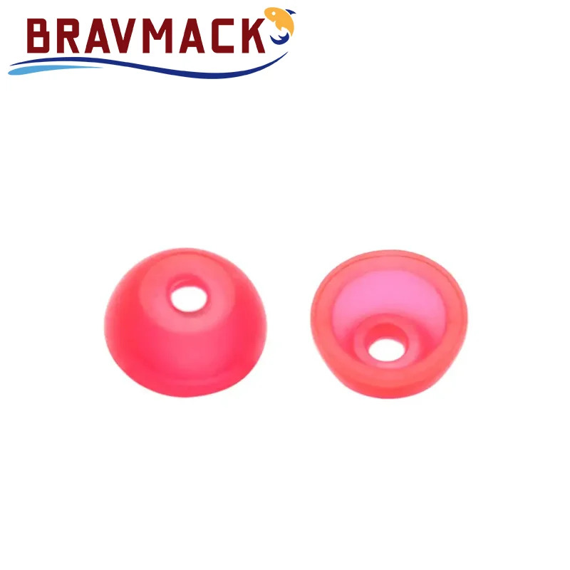 100pcs Half Round Stopper Beads For Sea Fishing Floating Tackle Accessories Tools