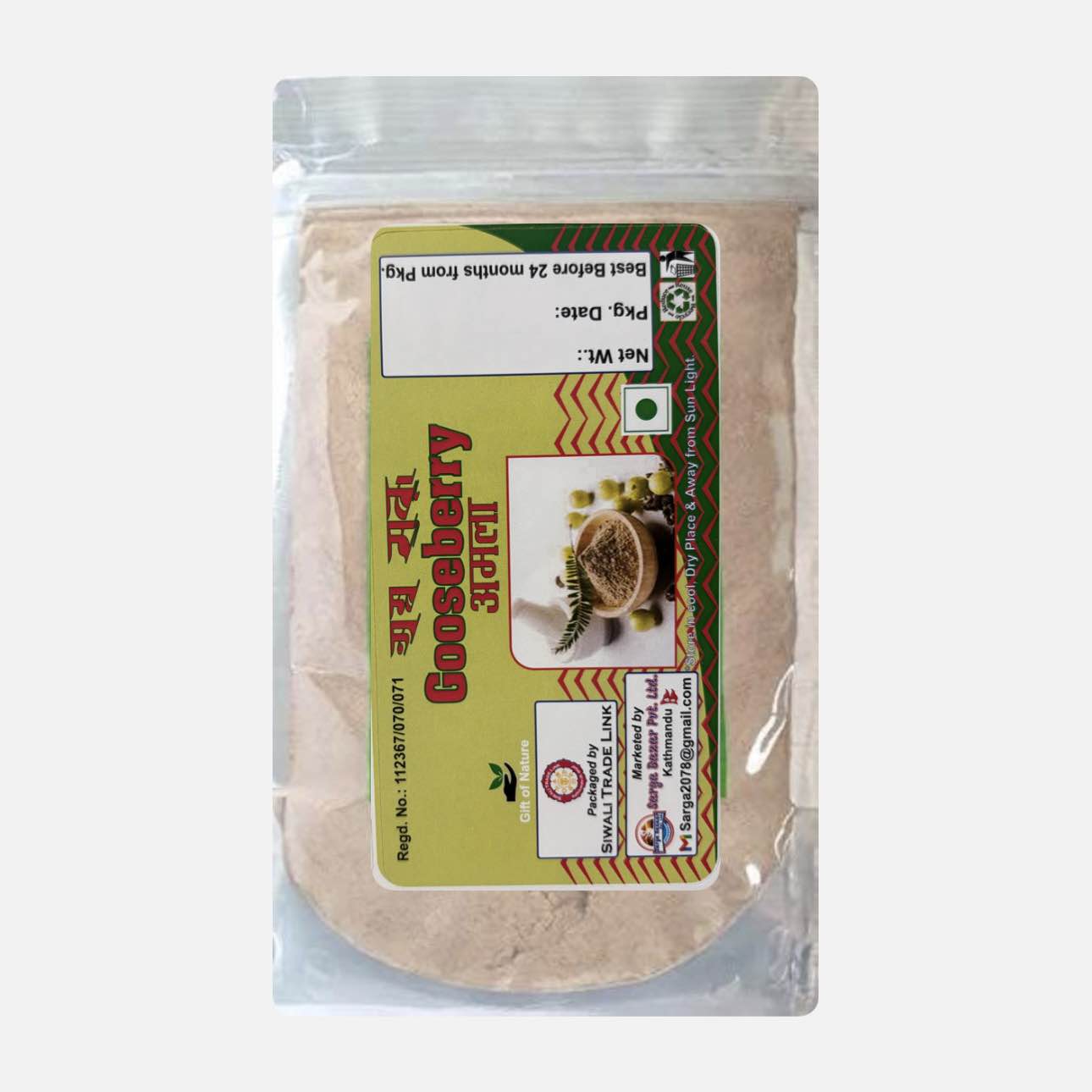 Amla Powder 1Kg Amala Churna Gooseberry Powder - 1 Kg