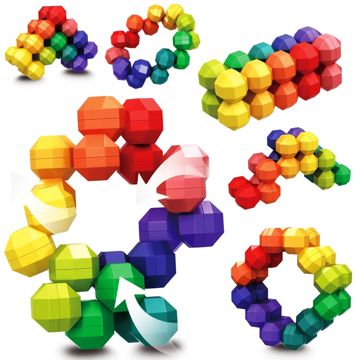 Children's New 3D Marble Maze Puzzle Cube - Brain Teaser for Kids, Competitive Stress Relief, Logical Thinking Trai