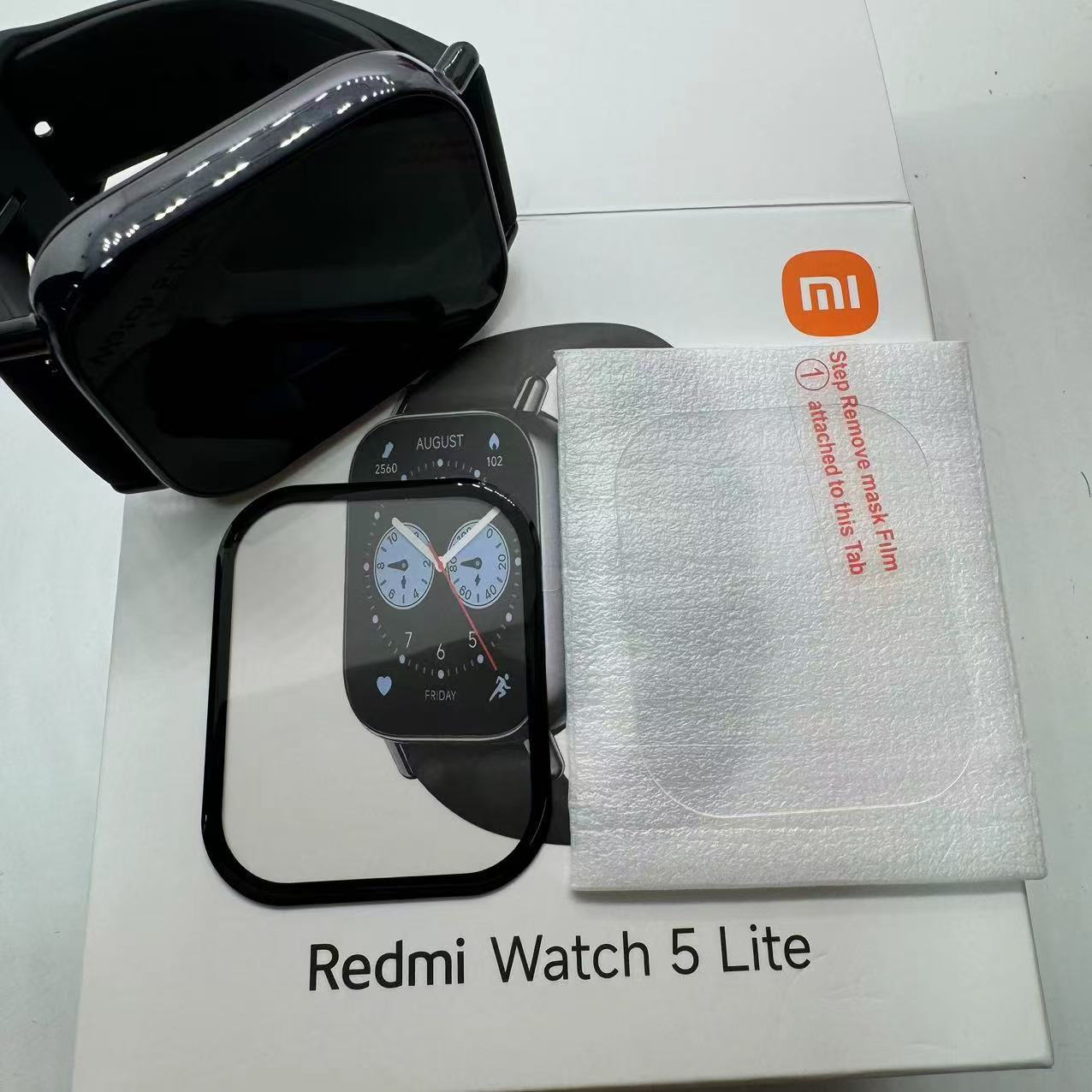 For Redmi Watch 4 tempered glass screen protector Easy to install 2025 new clear film