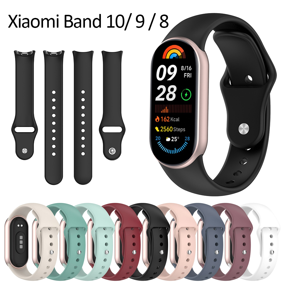 For Xiaomi smart band 9 Pro 8 Pro classic quick strap silicone soft band