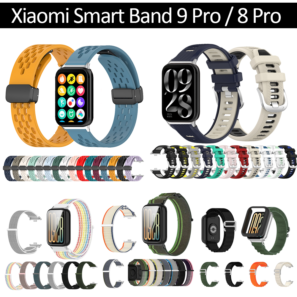 For Xiaomi smart band 9 Pro 8 pro strap quick bucke sports summer color cool deisgn band straps
