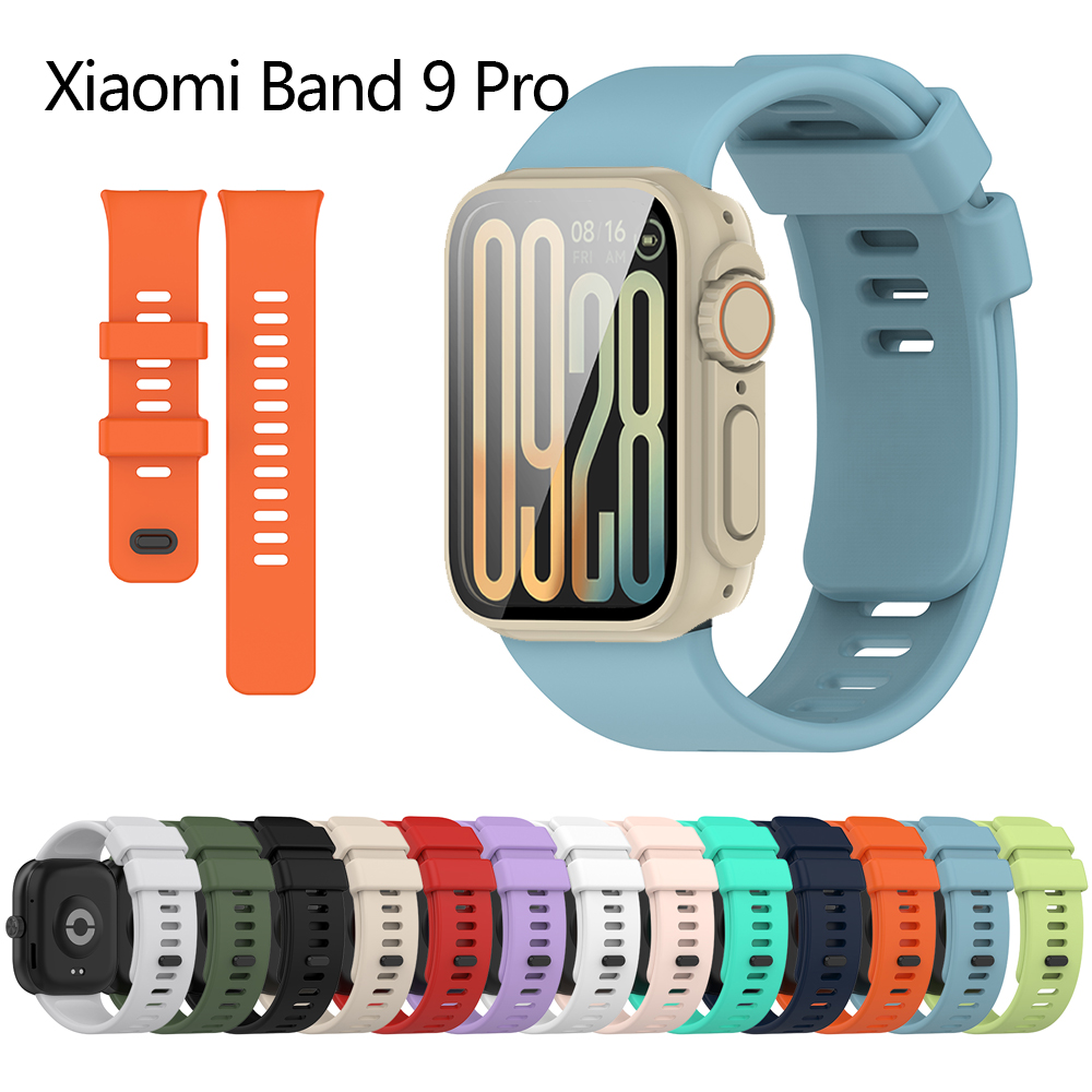 For Xiaomi smart band 9 Pro 8 Pro classic quick strap silicone soft band