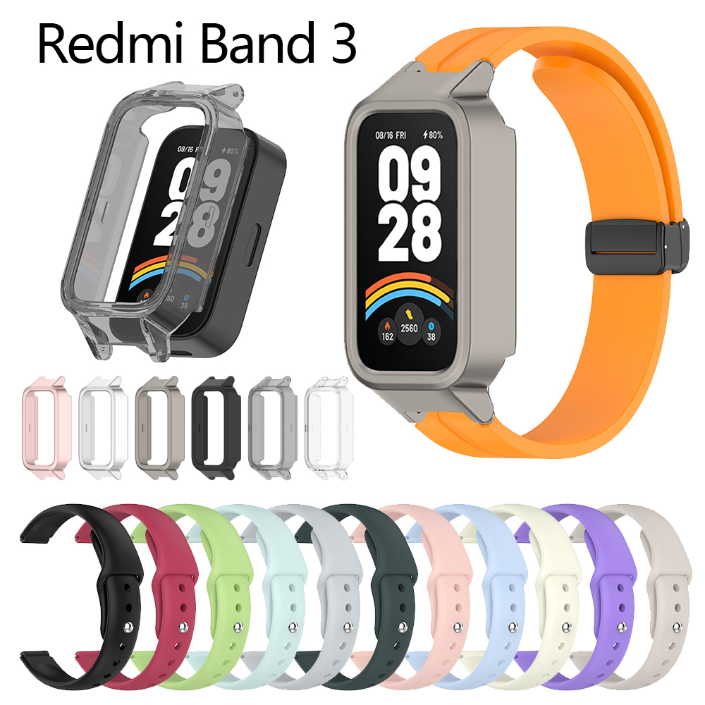 For Redmi Watch 3 Active strap case armor deisgn set smart watch band case straps