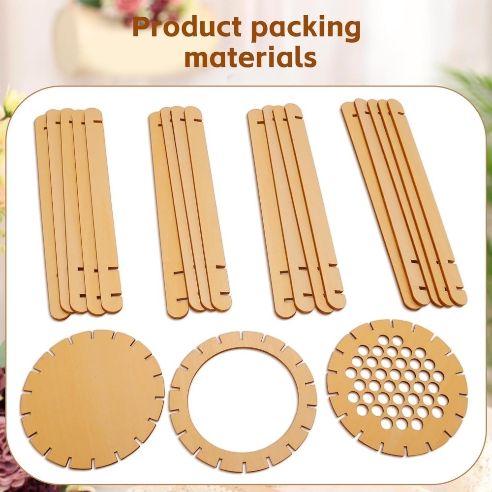 Creative Handmade 3D Puzzle Vase Artistic Decorative DIY Wooden Vase Unique Flower Display Stand Desktop Ornament