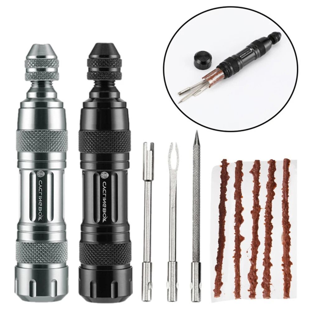 Tire Repair Drills Bike Repair Tools Bicycle Accessories Tubeless Maintain Tool Cycling Bicycle Repair Tool Set Tire Repair Kit Bike Tire Repair Tools Tyre Drill Tool
