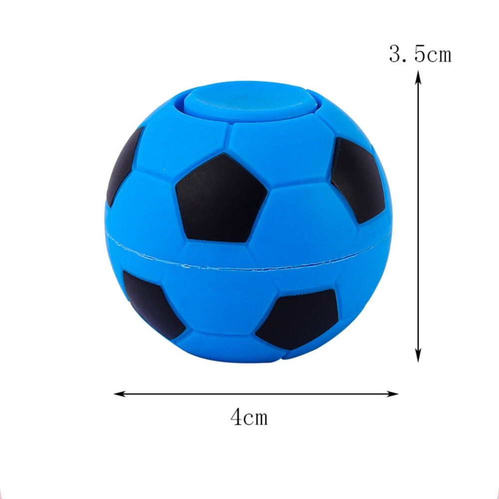 10PCS Christmas Party Gift Mini Soccer Fidget Spinners Favors Funny Jumping Bouncy Balls Color 4CM Soccer Ball Toys Kids Toys
