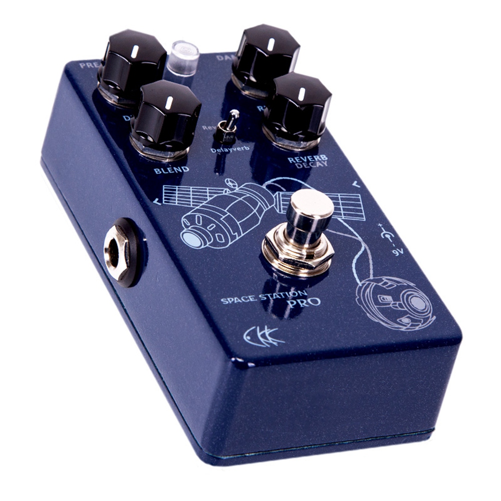 For Electronic Space Station Pro Guitar Effect Pedal and Reverb Functionality for Electric Guitars