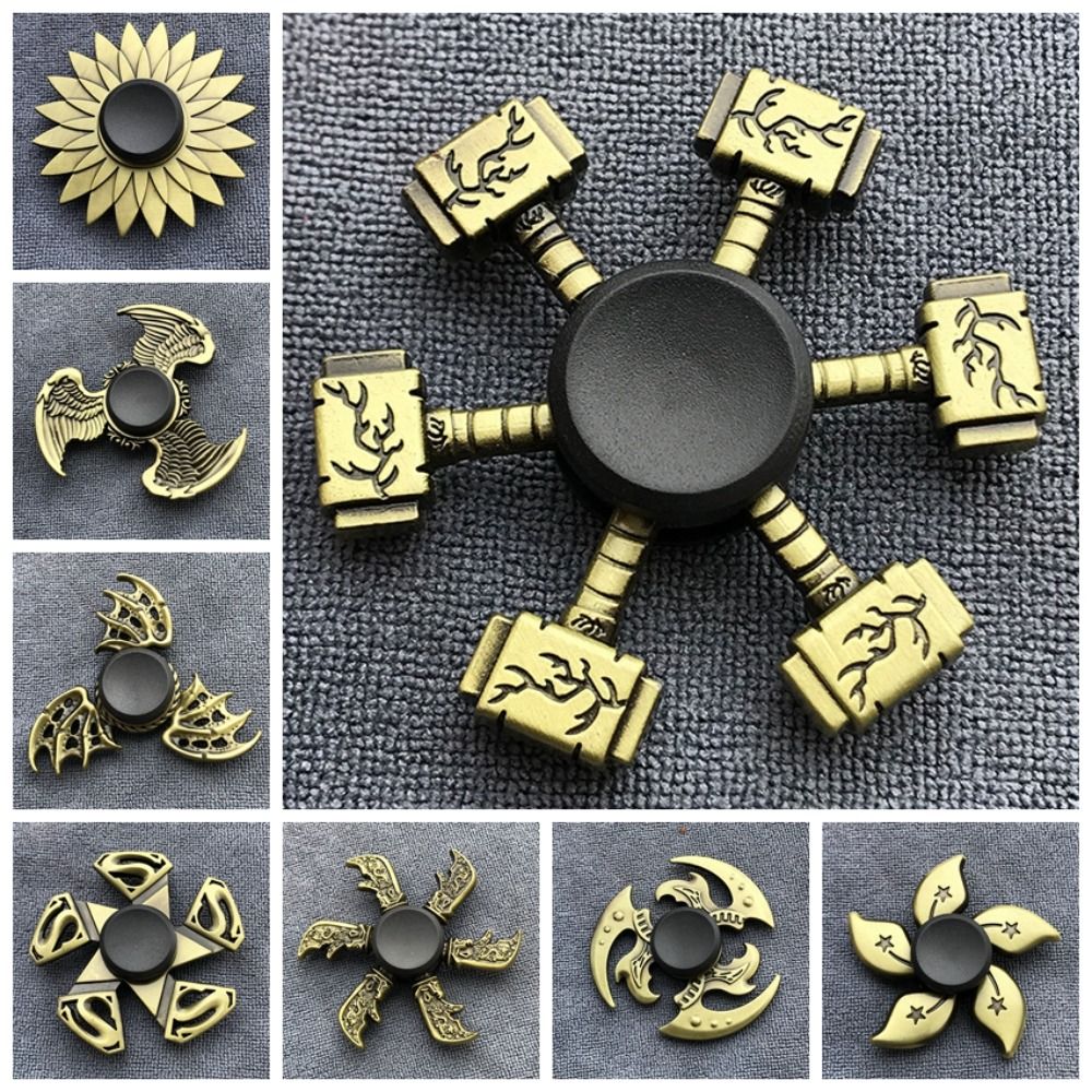 Hand Spinner Color Finger Spinner Metal Zinc Alloy Fidget Spinner Funny Exterior Smooth Hand Spinning Adults Gift
