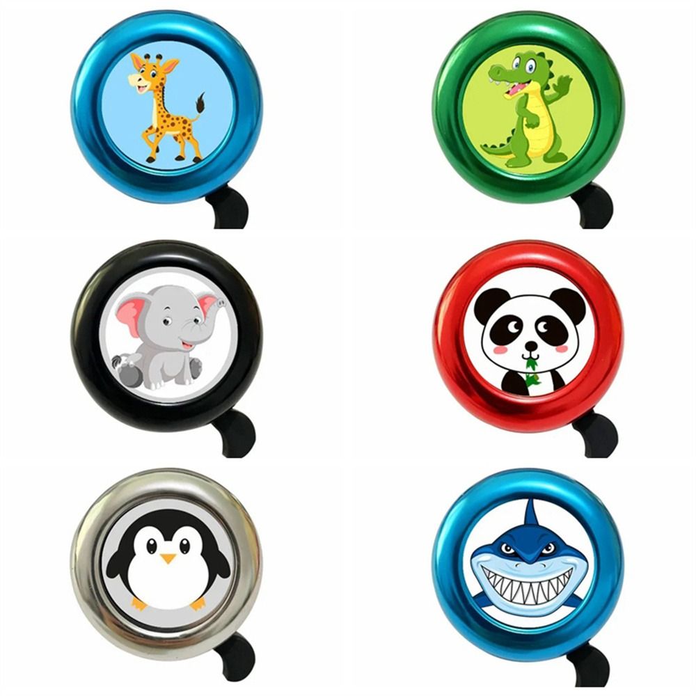 Bike Accessories High Sound Kids Bicycle Bell Cycling Ring Safety Warning Handlebars Horn Alarm Warning Cartoon Bike Alarm Bell Children's