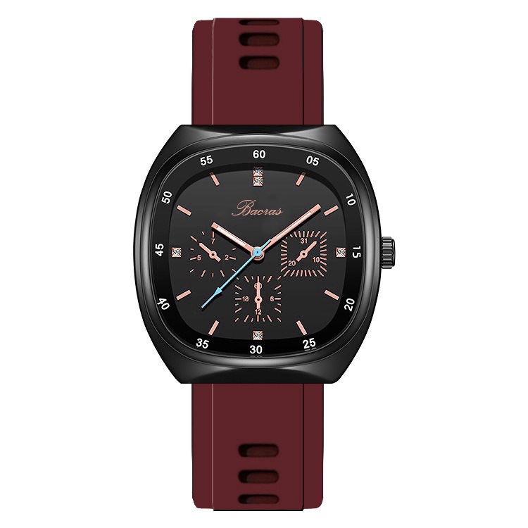 【New arrival】Trendy Fashion Watch for Women - Student Style Silicone Bracelet Watch with Attractive Design