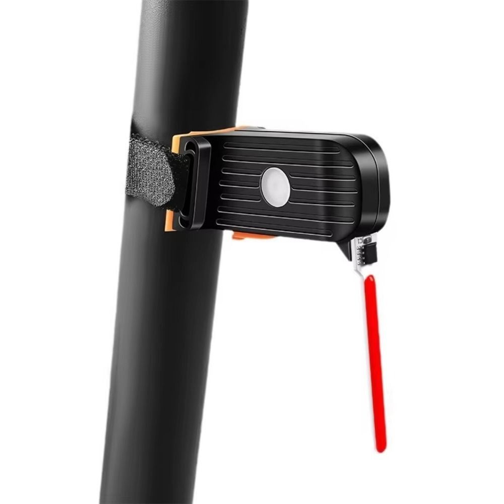 Durable Waterproof Bike Taillights Foldable Multifunctional Charging LED Cycling Rear Lamp Red/White Lighting Adjustable Bicycle Rear Light Mountain Road Bike