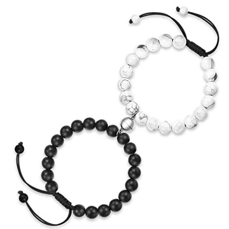 【Prices are Now beslow】New Arrival Attractive Magnet Couple Bracelet Men Women Bracelet Jewelry