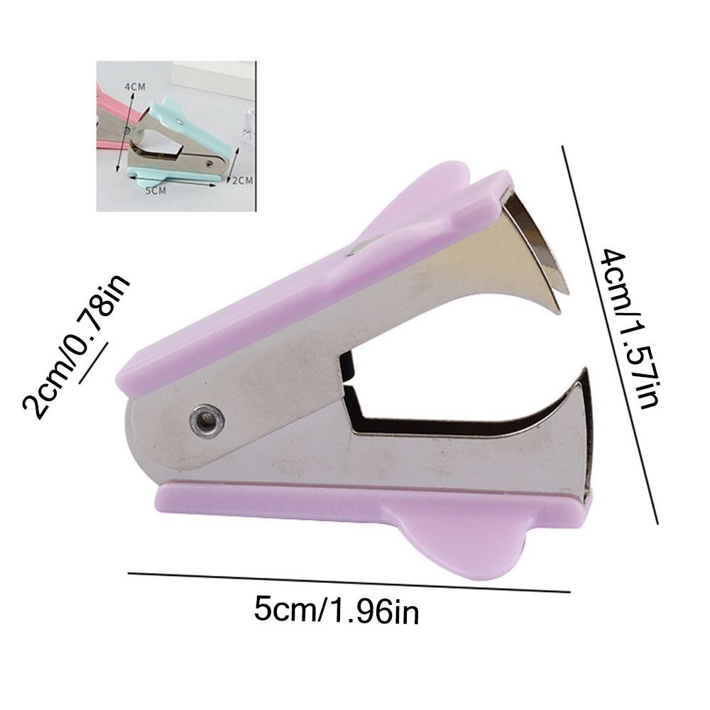 Durable Staples Removal Tool Mini Staples Remover Multifuntional Less Effort Staple Extractor Nail Out General Staples Puller Student