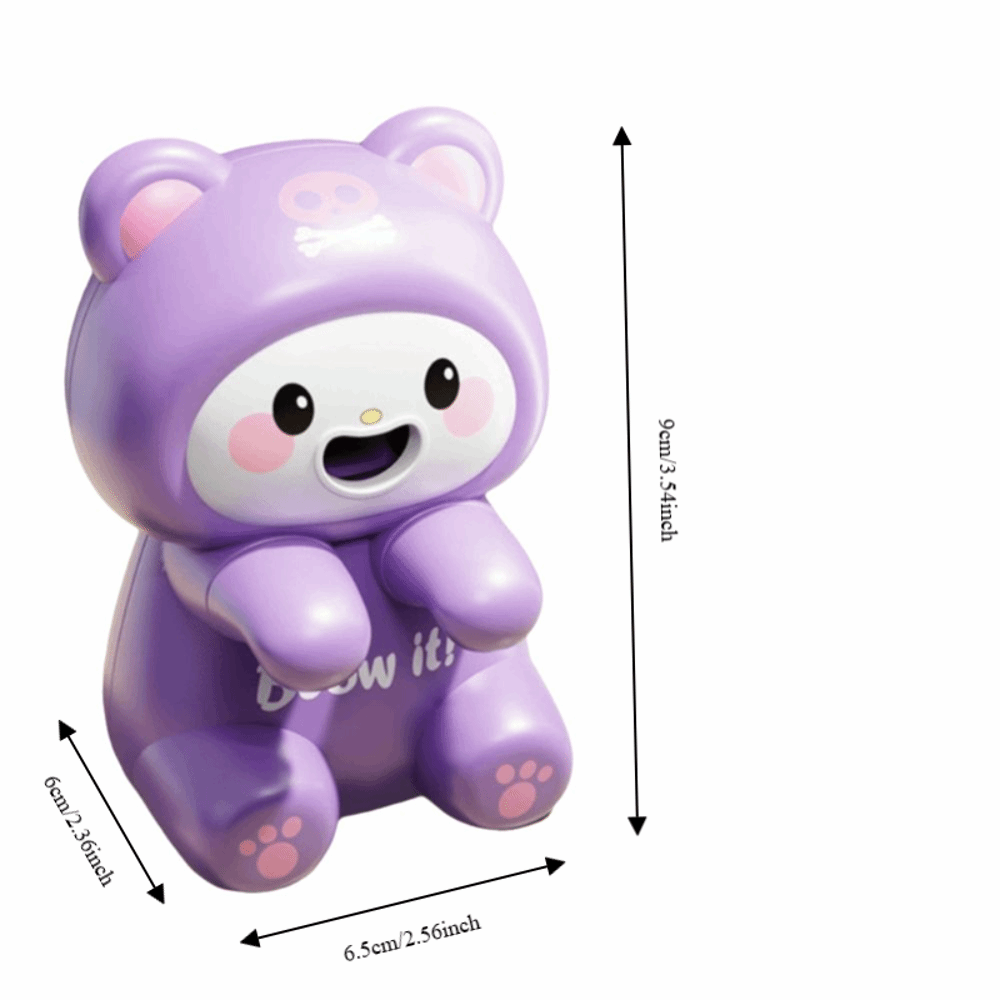 Personal Air Circulator Rechargeable Cartoon Frog Electric Fan Air-Blowing Attachmen Durable Food Cooling Fan Portable Hands Detachable Portable Handheld Fan Desk Use