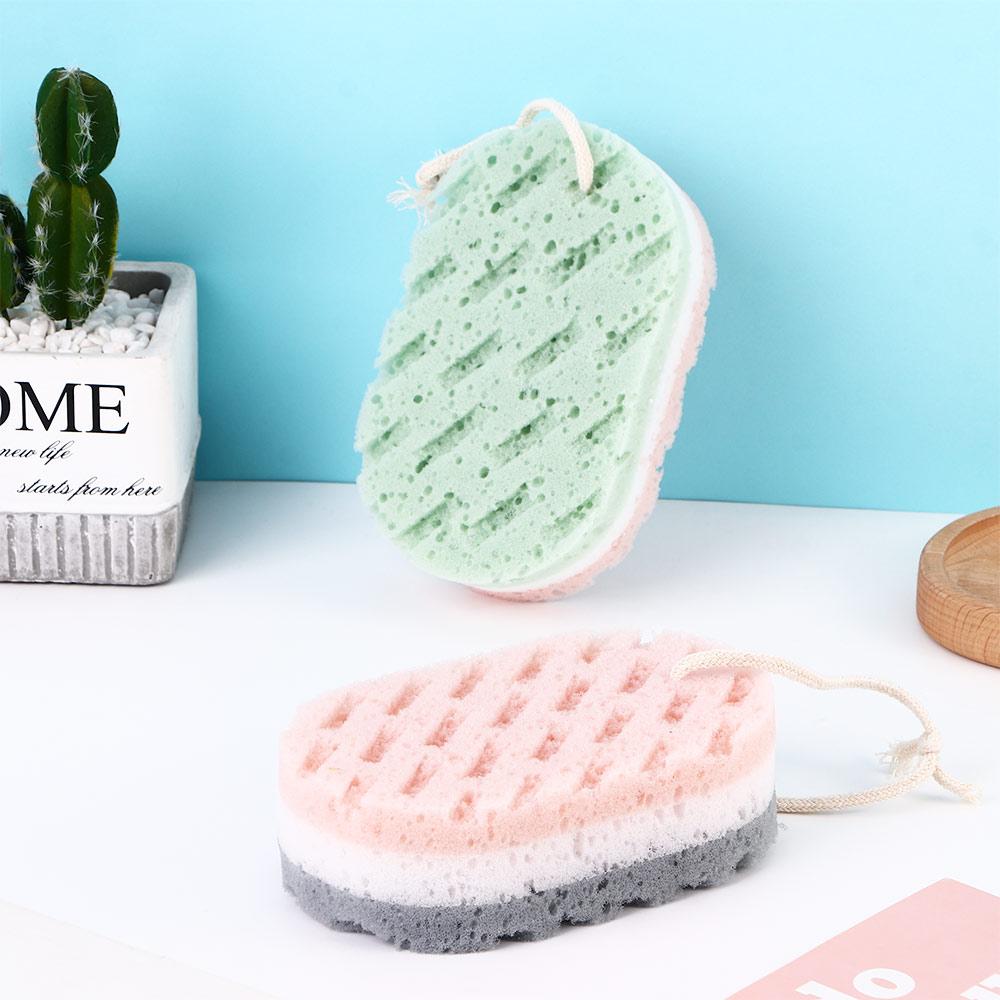 Durable High Quality Bathing Accessories Massage Brush Quick Foaming Sponge Bath Ball Sponge Scrubber Shower Rub Body Brush