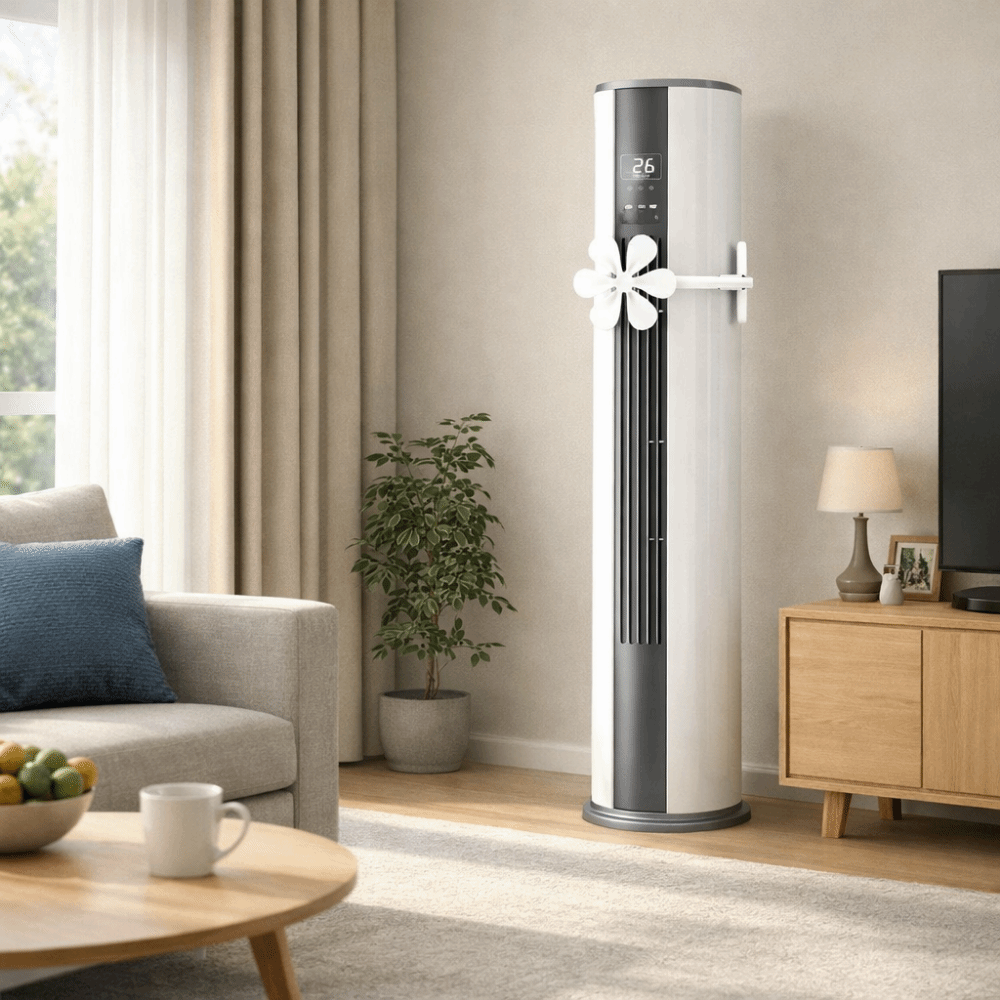 Practical Wall Mounted Air Conditioning Ventilator Adjustable Anti Direct Blowing Air Conditioner Windshield Plastic Windmill Shaped Air Conditioning Guide Fan Bedroom