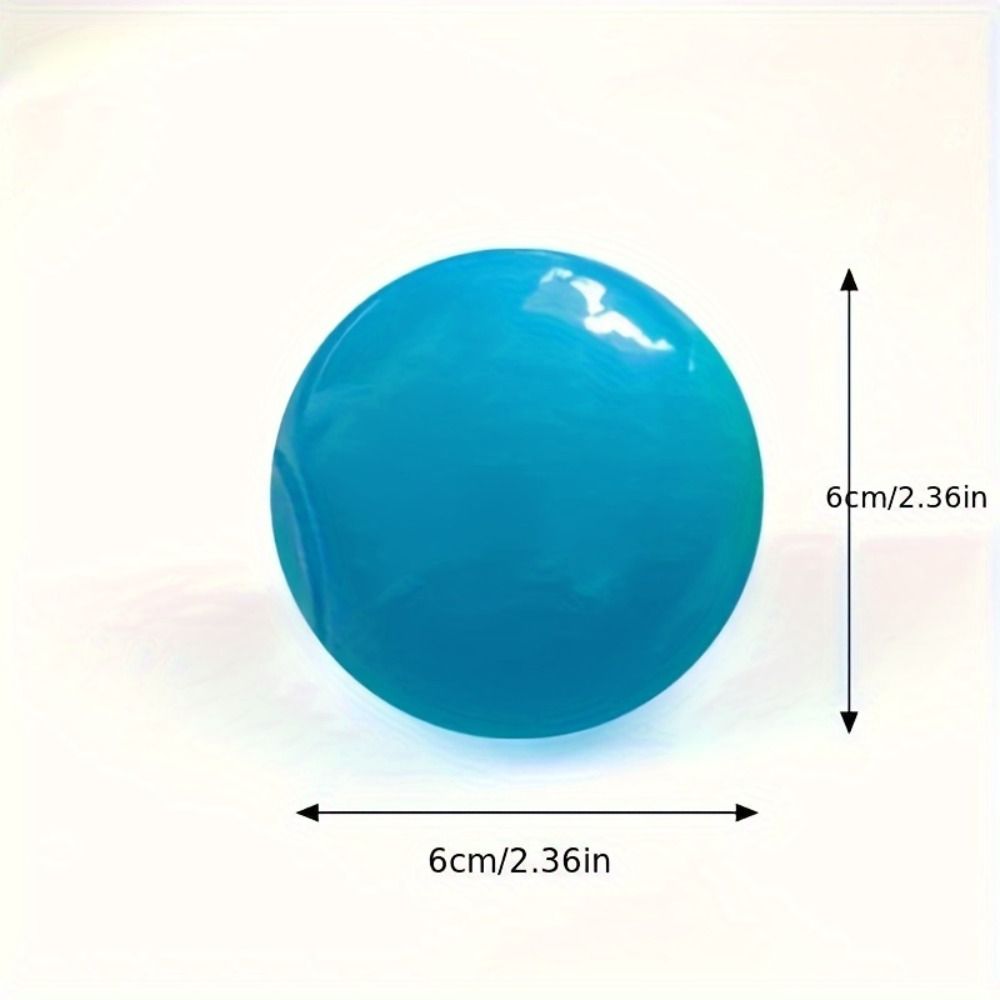 2Pcs Funny Luminous Balls Glow in The Dark Squeeze Balls Relax Slow Rebound Children's Squeeze Toy Creativity Soft Maltose Fidget Toys Holiday Gifts