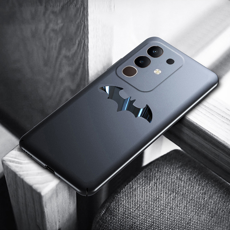 For Vivo iqoo Z10X 4G Case Smooth Metal Bat Man Marvel DC Design Protector For Vivo iqoo Z10X Back cover Phone Cases