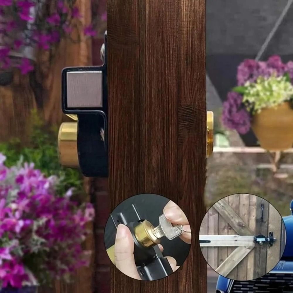Durable Construction 50mm Size Heavy Duty Door Catch Lock 70mm Size Thickened Rod Barrel Bolt Solid Rod Multiple Sizes Slide Catch Hasp Lock Export Use