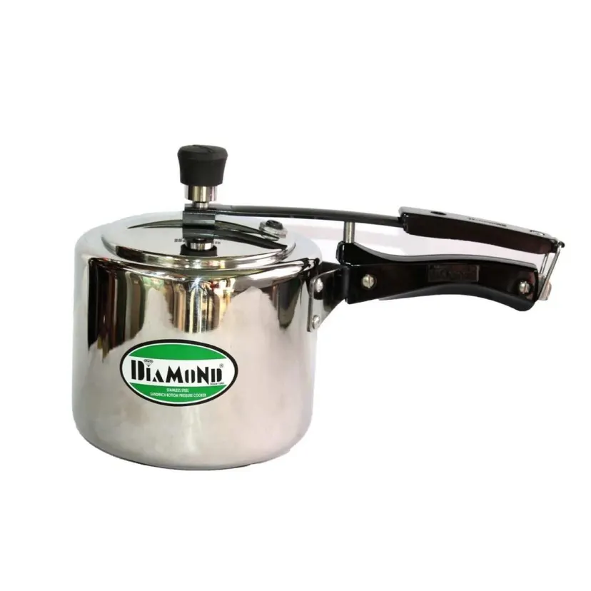 Diamond Stainless Steel Pressure Cooker -5 Litre |