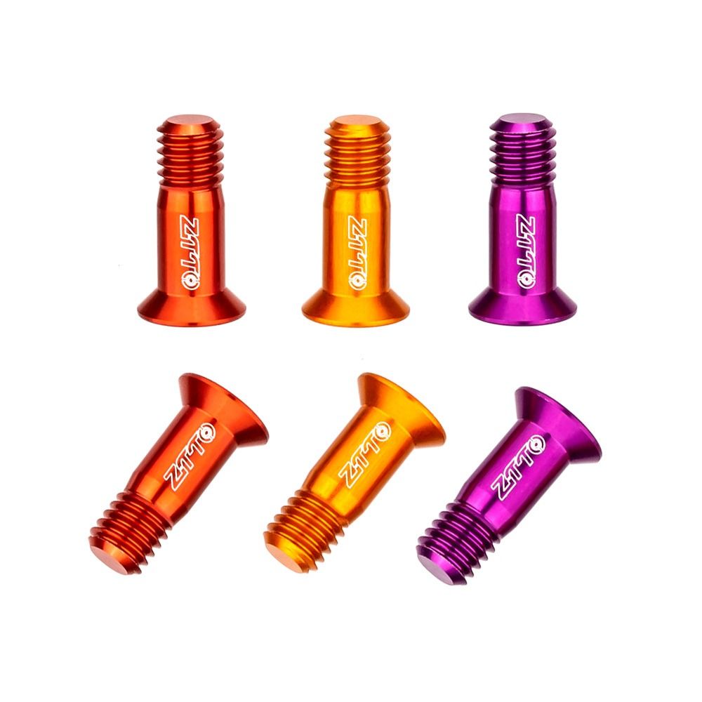 Durable Quality Guide Pulley Roller Idler Mountain Road Bike M5×14.2MM Jockey Wheel Bolts Pulley Screws Bicycle Rear Derailleur Bolts Transmission Guide Sprocket Screw