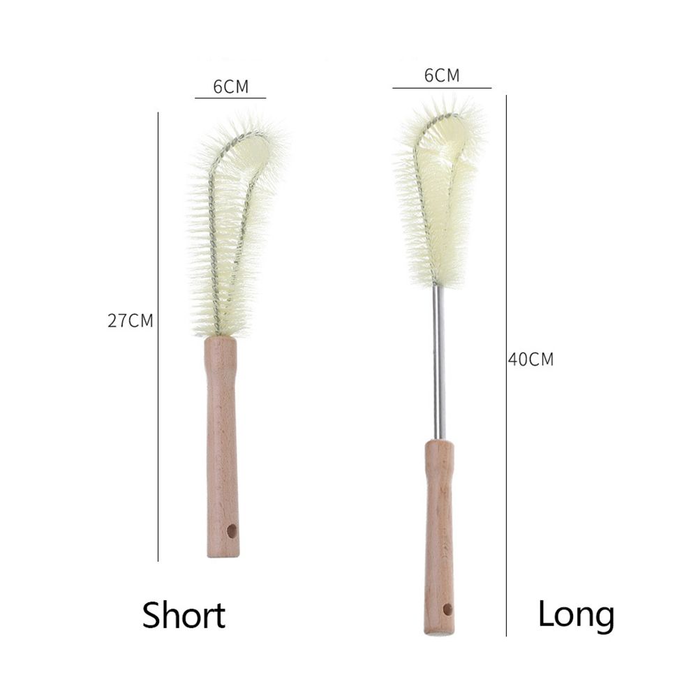 Decontamination Bendable Household Kitchen Supplies Glass Cup Home Kitchen Cup Scrubber Cleaner Brush Cleaning Tool Bottle Brush