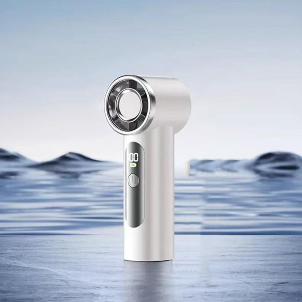 Portable High-speed Handheld Fan Waterproof Long-lasting Mini Fan Quiet Operation Turbo Fan Desktop