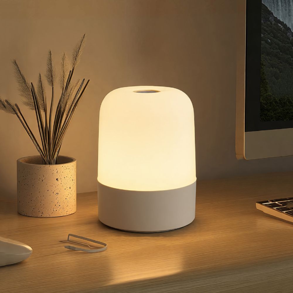 Bedroom Decor 3 Color Touch Night Light Eye Protection Dimming Bedroom Bedside Lamp Remote Control Simple LED Table Lamp Baby Room