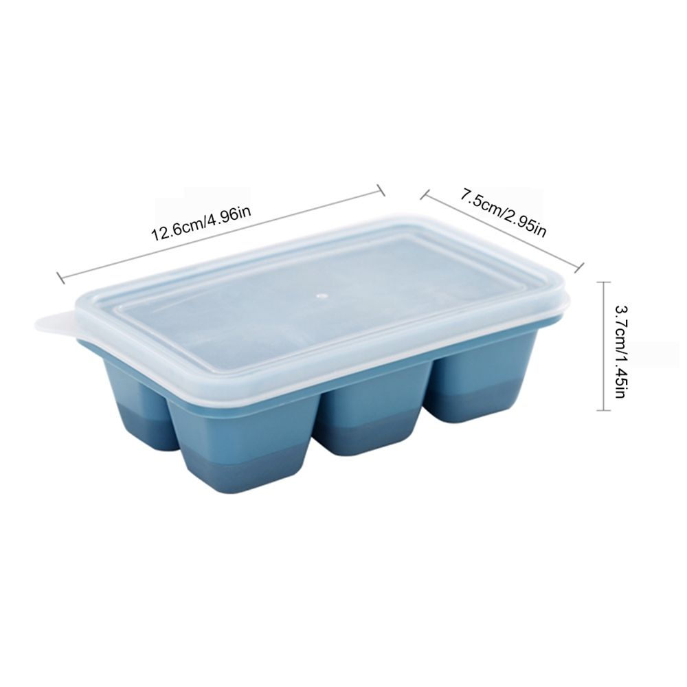 Square Outdoor Silicone for Freezer Candy Making for Chocolate Summer Ice Cube Tray Kitchen Gadgets Bar Tool Ice Cube Mold