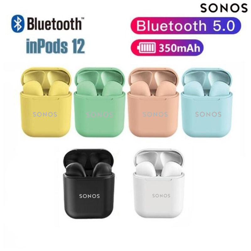 🎧Fast Shipping 🎧Sonos inPods 12 TWS Wireless Earbuds Bluetooth v5.0 Earphone inPods12 Earbud For All Phone